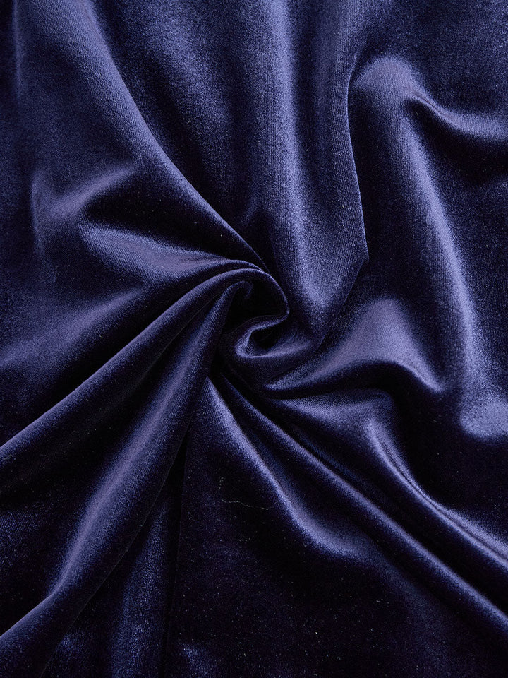 Sibella - Robe Midi à Manches Longues Marine