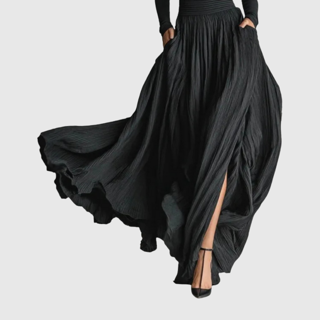 Cerynn | Jupe Maxi Taille Haute Plus Chemisier