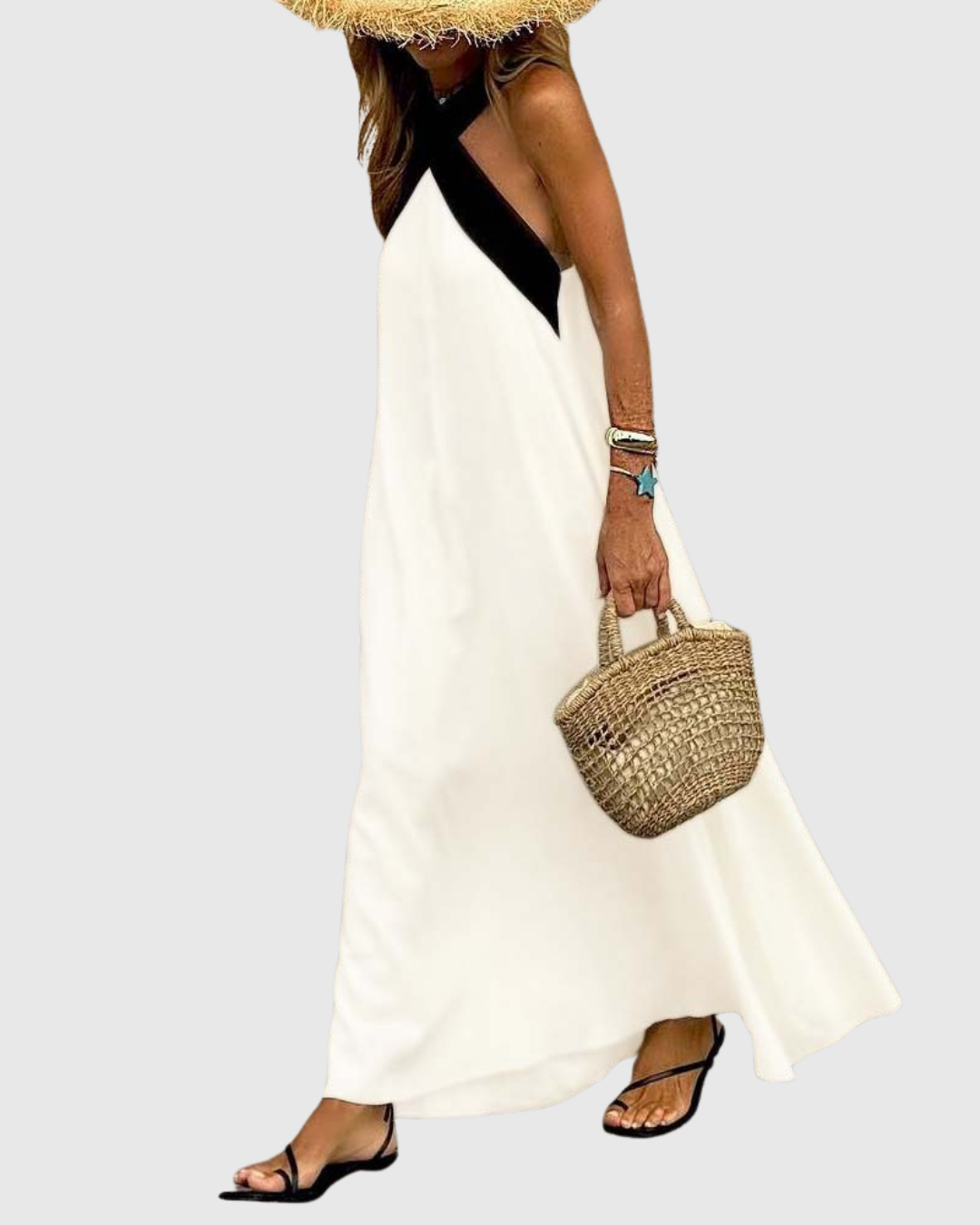 Orella | Robe à Col Croisé