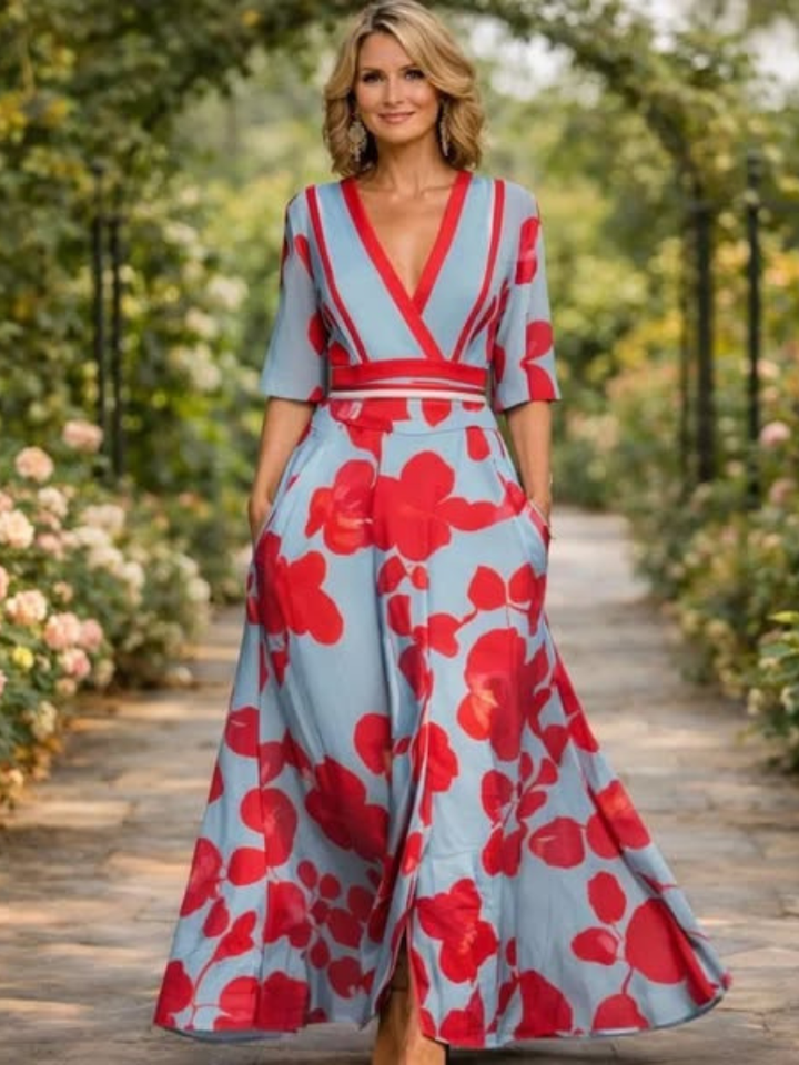 Aimee™ | Robe Maxi Élégante