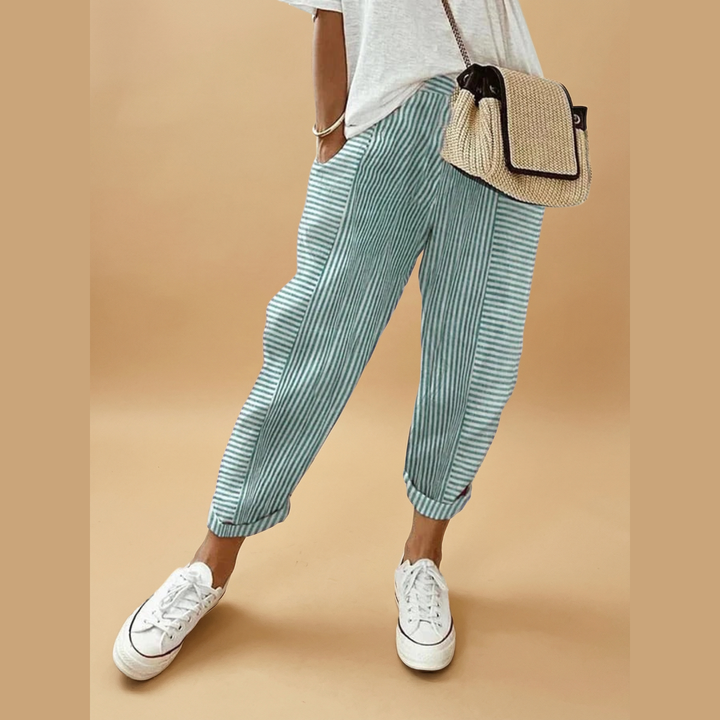 Clara | Pantalon rayé