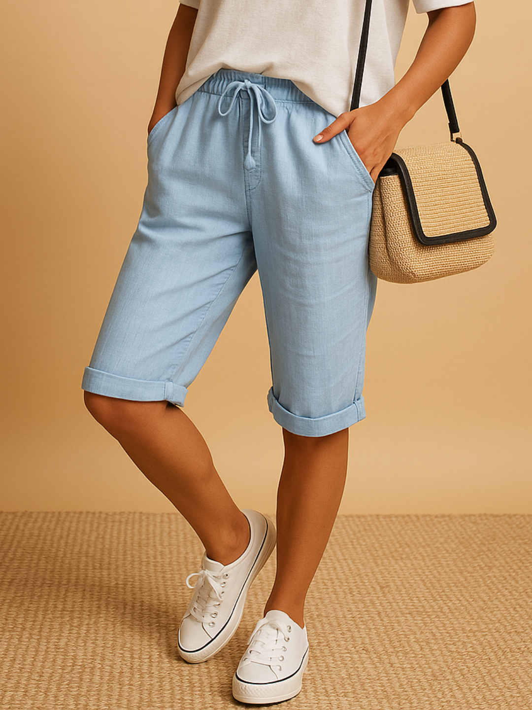 Isabeau | Pantalon capri