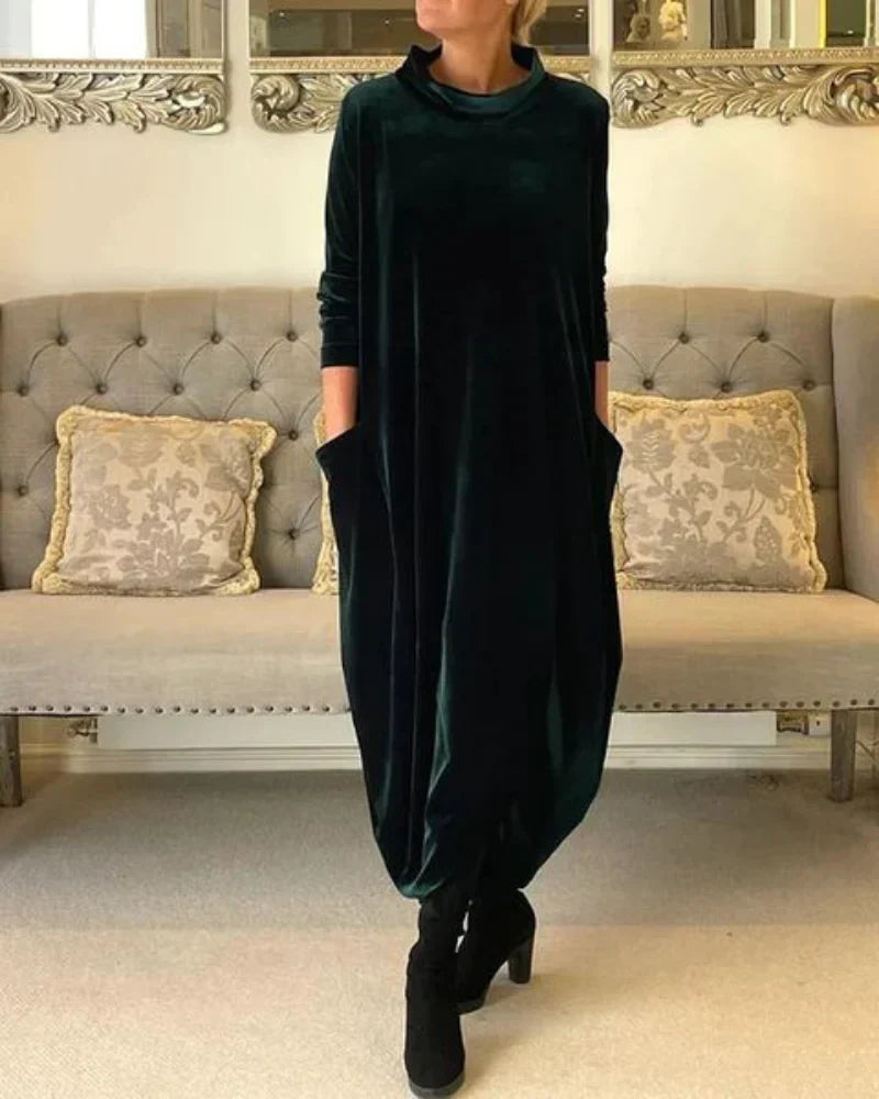 Etta – Robe d'Automne Élégante avec Poches