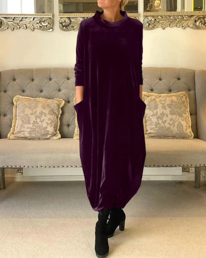 Etta – Robe d'Automne Élégante avec Poches