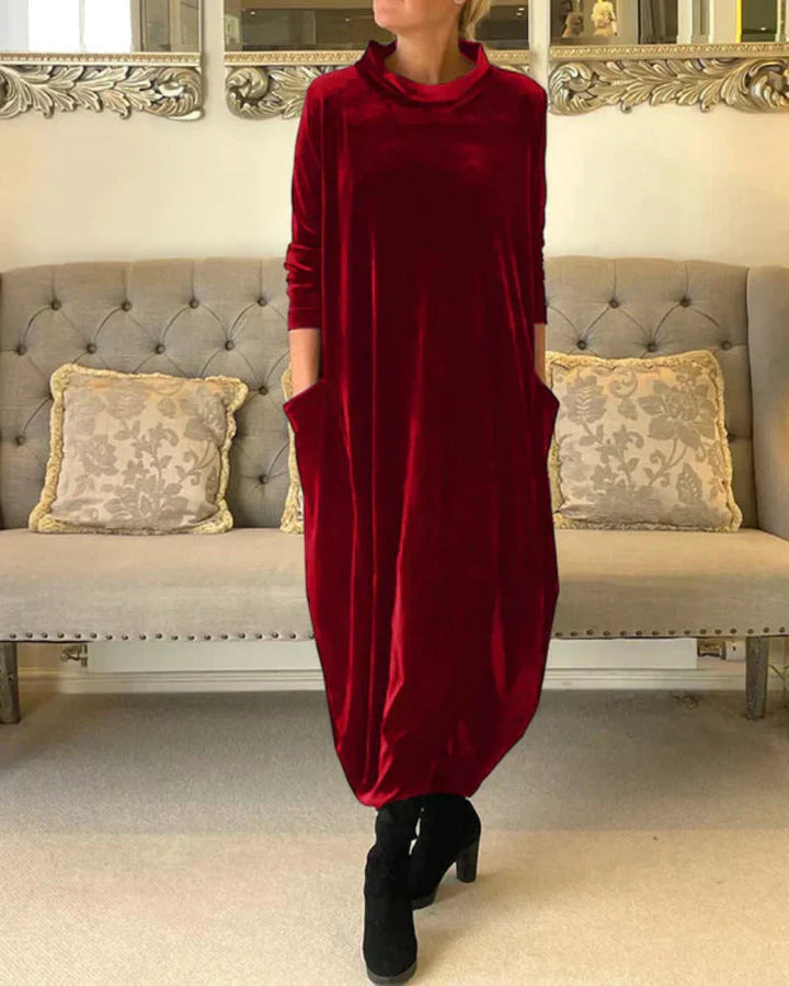 Etta – Robe d'Automne Élégante avec Poches