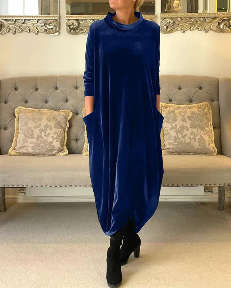 Etta – Robe d'Automne Élégante avec Poches