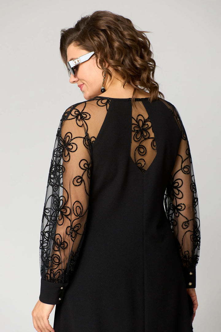 Edris - Robe en Dentelle Élégante