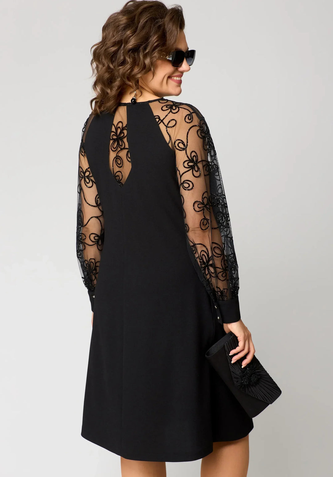 Edris - Robe en Dentelle Élégante