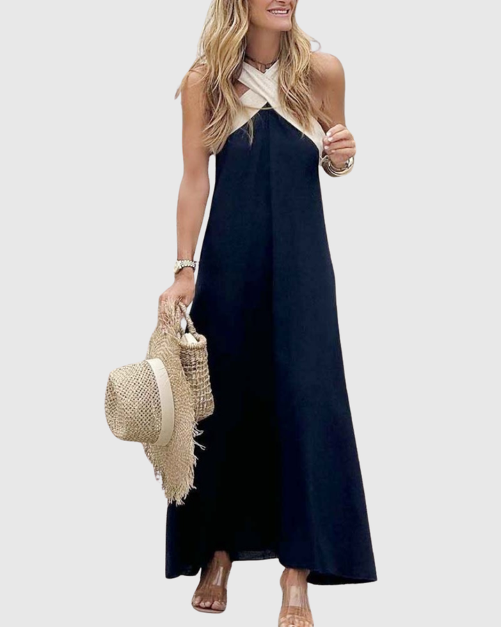 Orella | Robe à Col Croisé