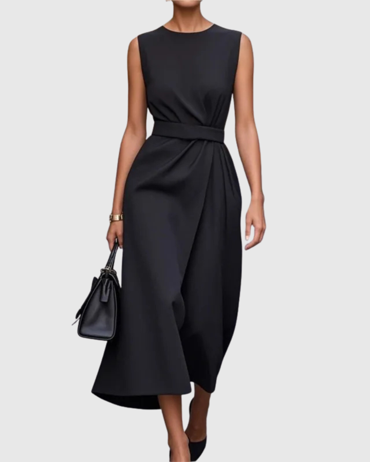 Clarimond | Robe Élégante à Col Rond