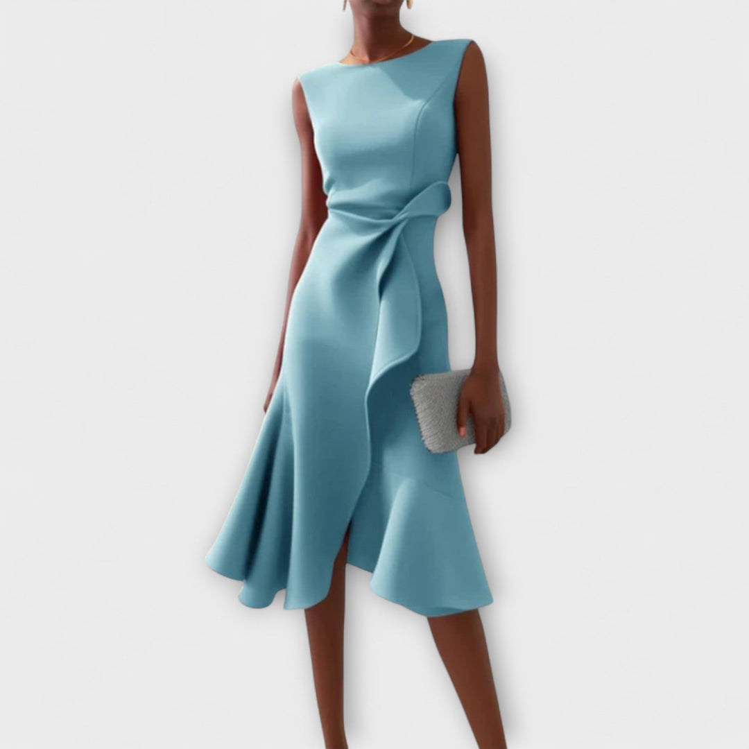 Ariana - Robe Midi Plissée