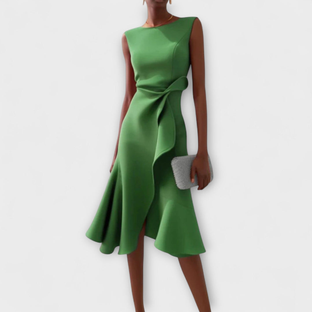 Ariana - Robe Midi Plissée