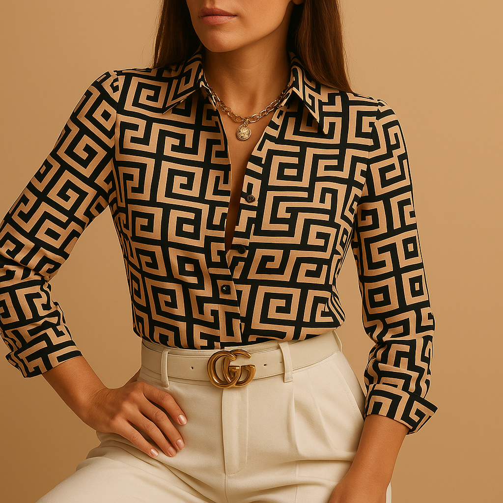 Marianne™ | Blouse Imprimé Coloré