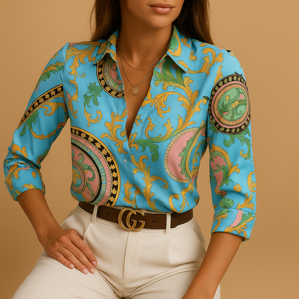 Marianne™ | Blouse Imprimé Coloré