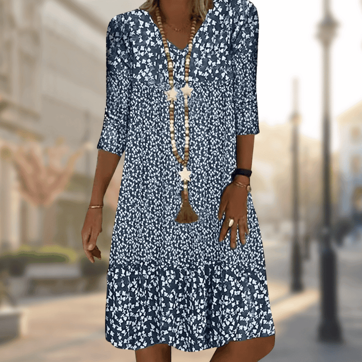 JUIN | ROBE IMPRIMÉE ÉLÉGANTE