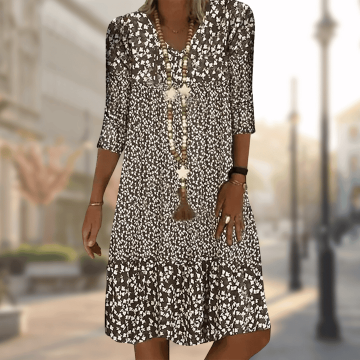 JUIN | ROBE IMPRIMÉE ÉLÉGANTE