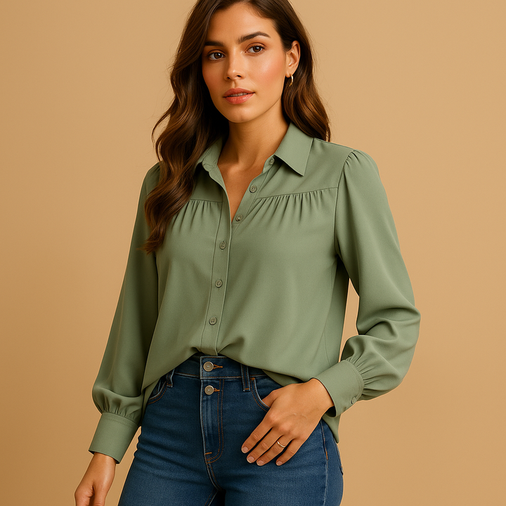 Isabeau™ | Blouse Manches Lanternes