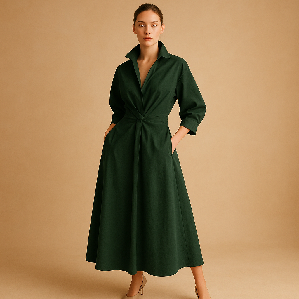 Clarisse™ | Robe Maxi Décolleté V
