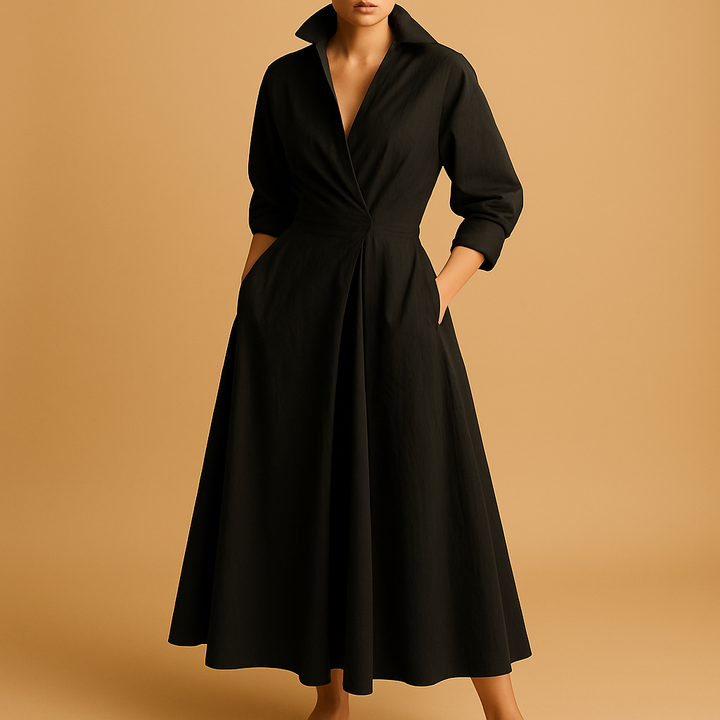 Clarisse™ | Robe Maxi Décolleté V