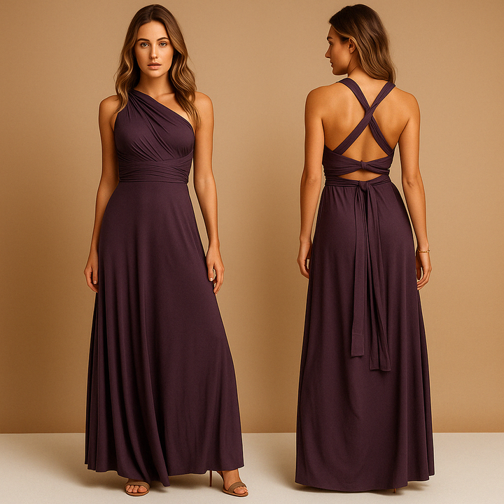 Ophélie™ | Robe Portefeuille Bretelles