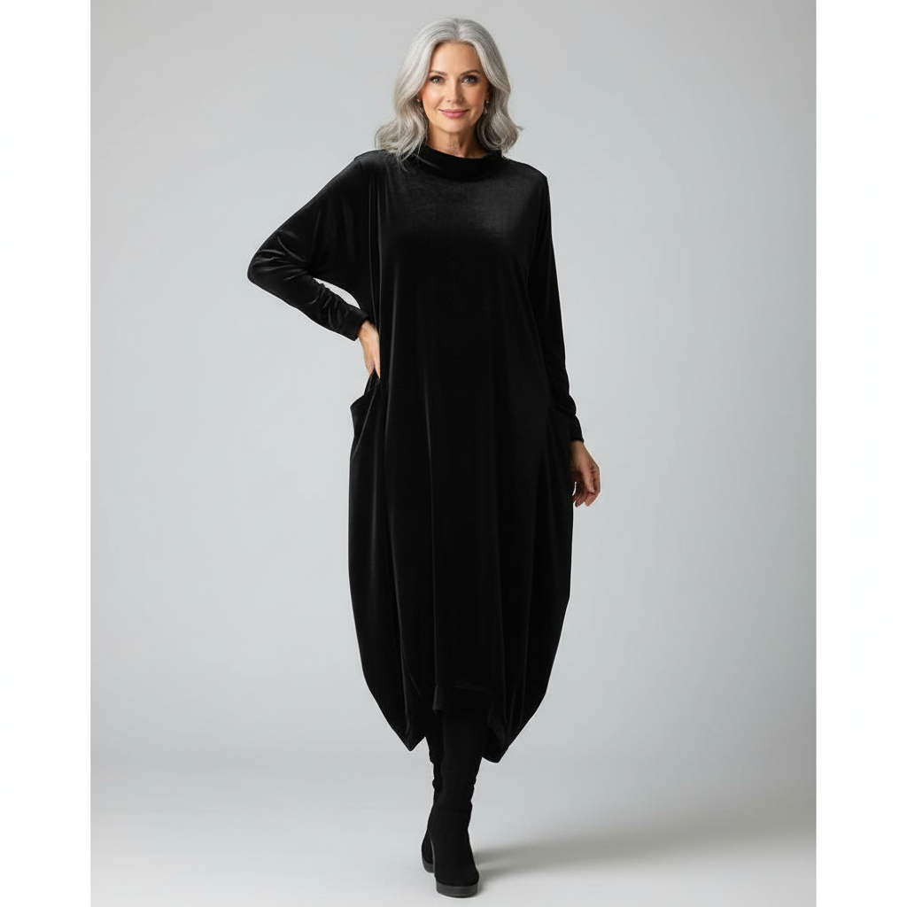 Etta – Robe d'Automne Élégante avec Poches