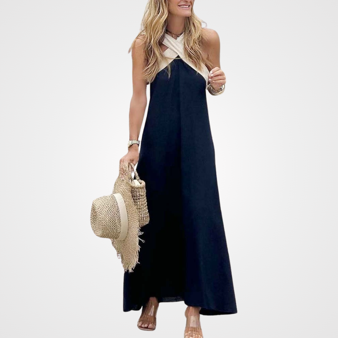 Orella | Robe à Col Croisé