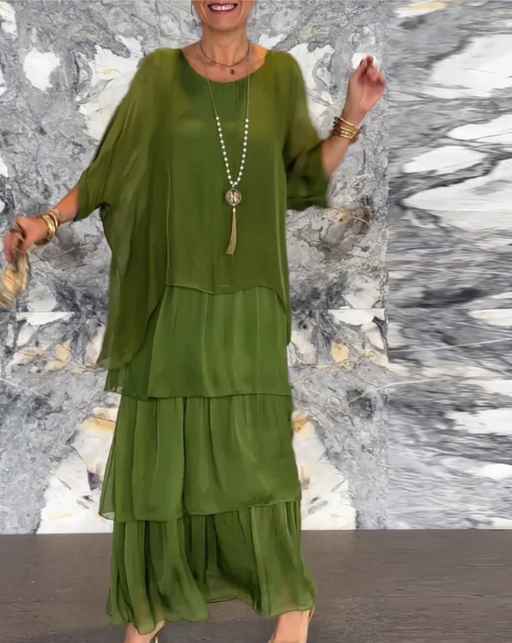 Bonnie - Robe Maxi Élegante et Fluide