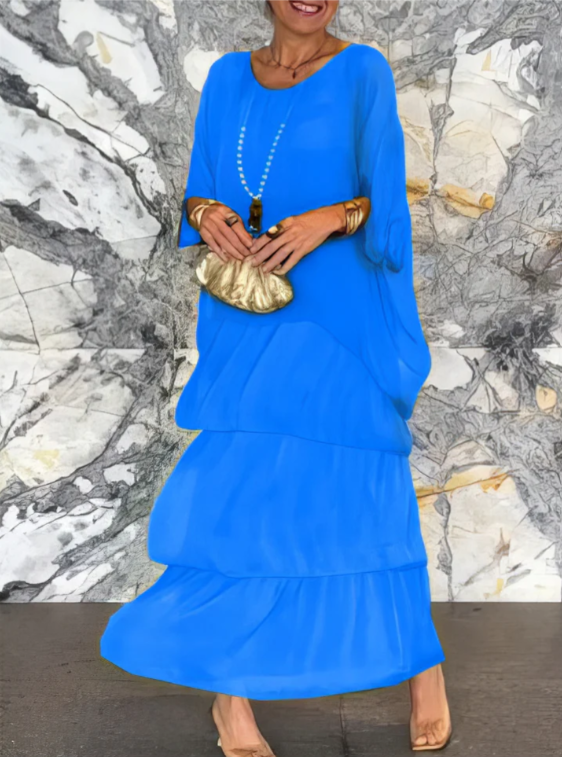 Bonnie - Robe Maxi Élegante et Fluide