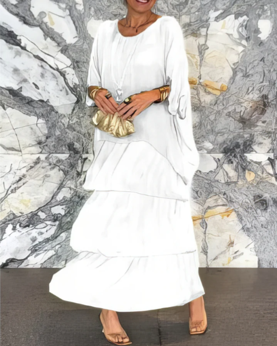 Bonnie - Robe Maxi Élegante et Fluide