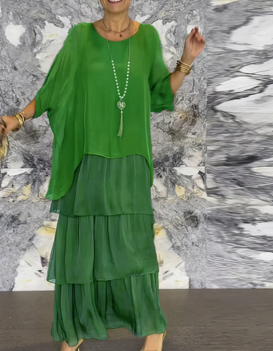 Bonnie - Robe Maxi Élegante et Fluide
