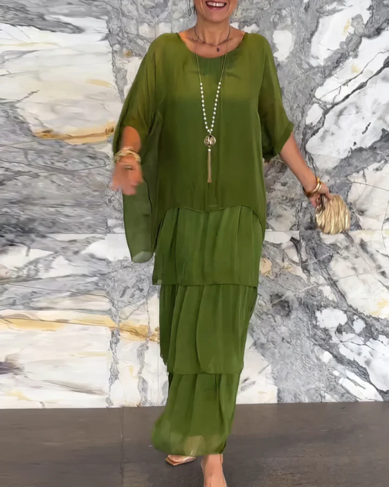Bonnie - Robe Maxi Élegante et Fluide