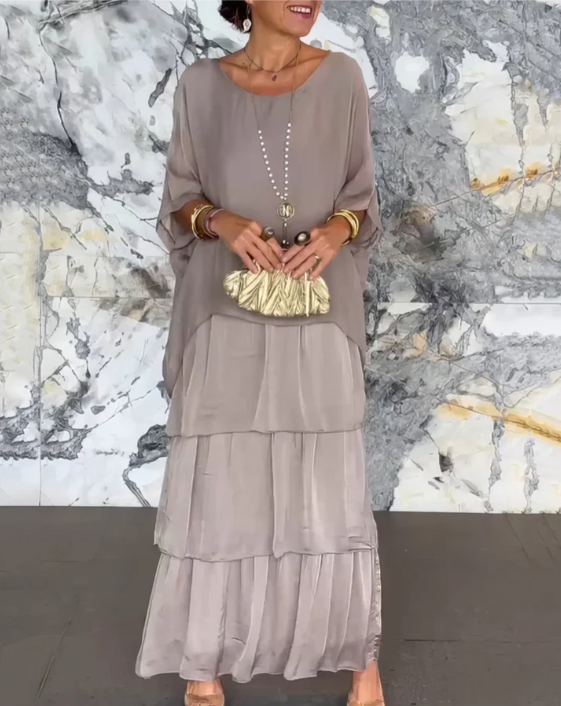 Bonnie - Robe Maxi Élegante et Fluide
