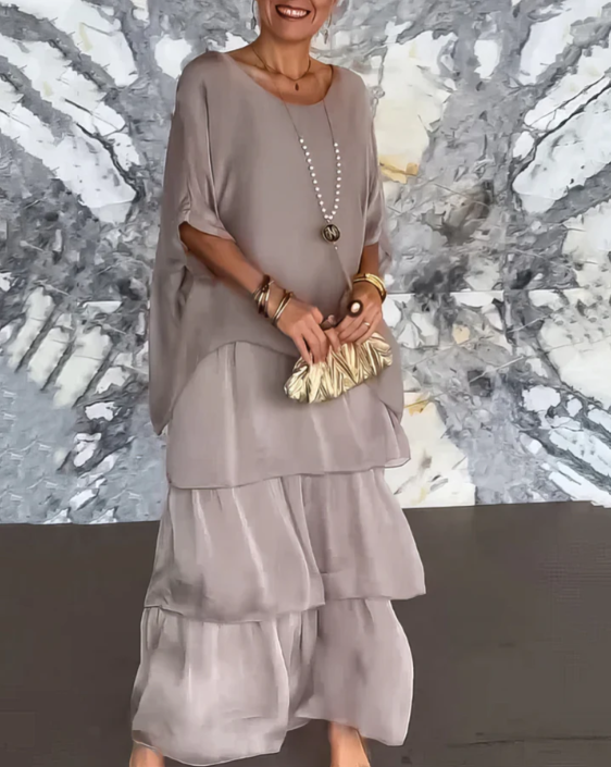 Bonnie - Robe Maxi Élegante et Fluide
