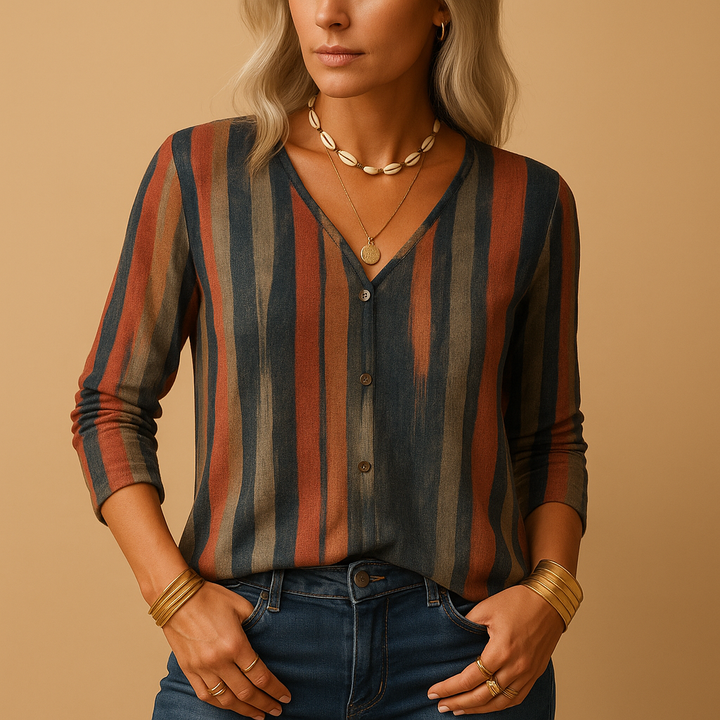 Roseline™ | Haut Imprimés Mélangés