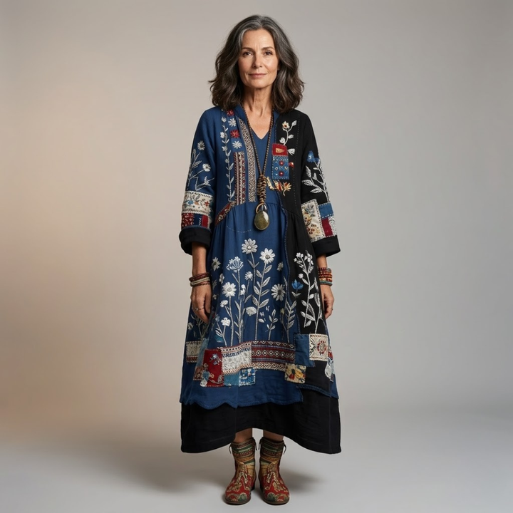 Lara - Robe Élégante à Imprimé Floral