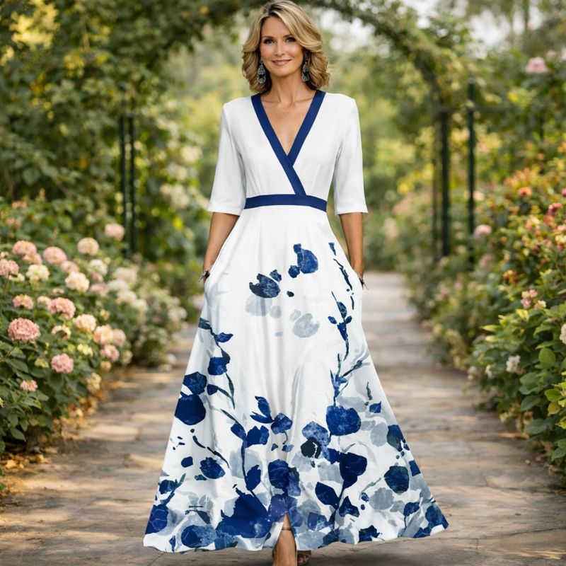 Aimee™ | Robe Maxi Élégante