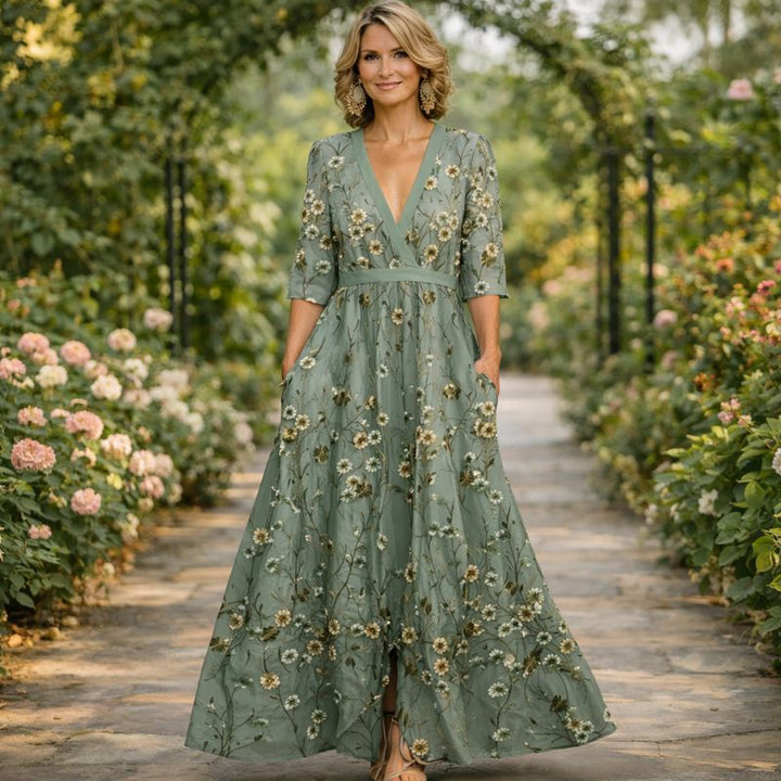 Aimee™ | Robe Maxi Élégante