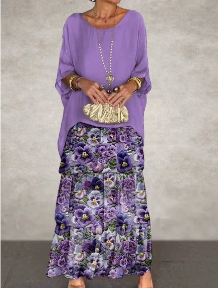 Bonnie - Robe Maxi Élegante et Fluide
