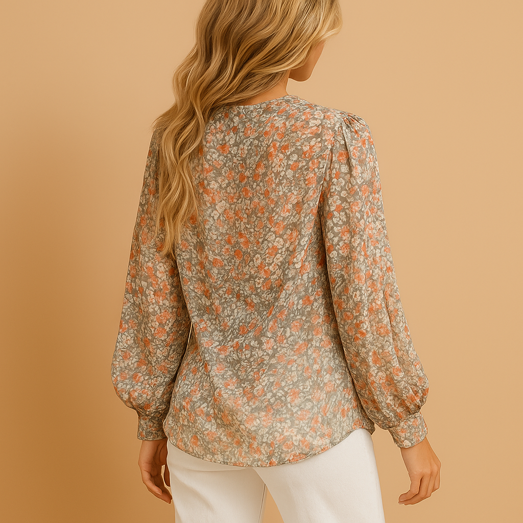 Lison™ | Blouse Florale Estivale