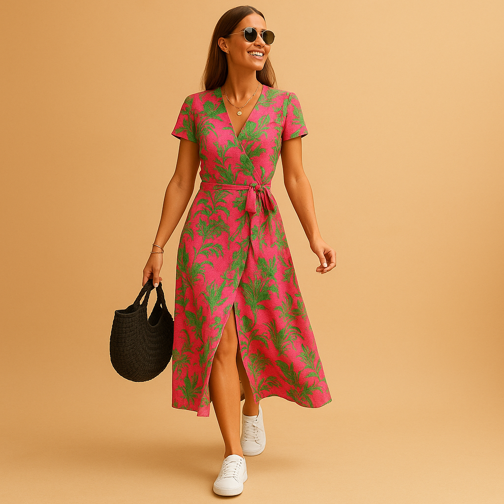 Cassandre™ | Robe Boutonnée Été