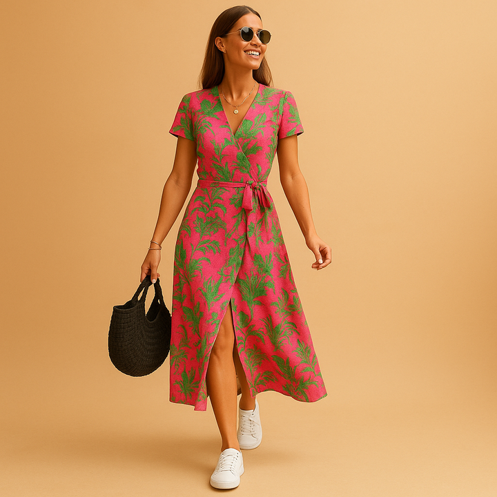 Cassandre™ | Robe Boutonnée Été