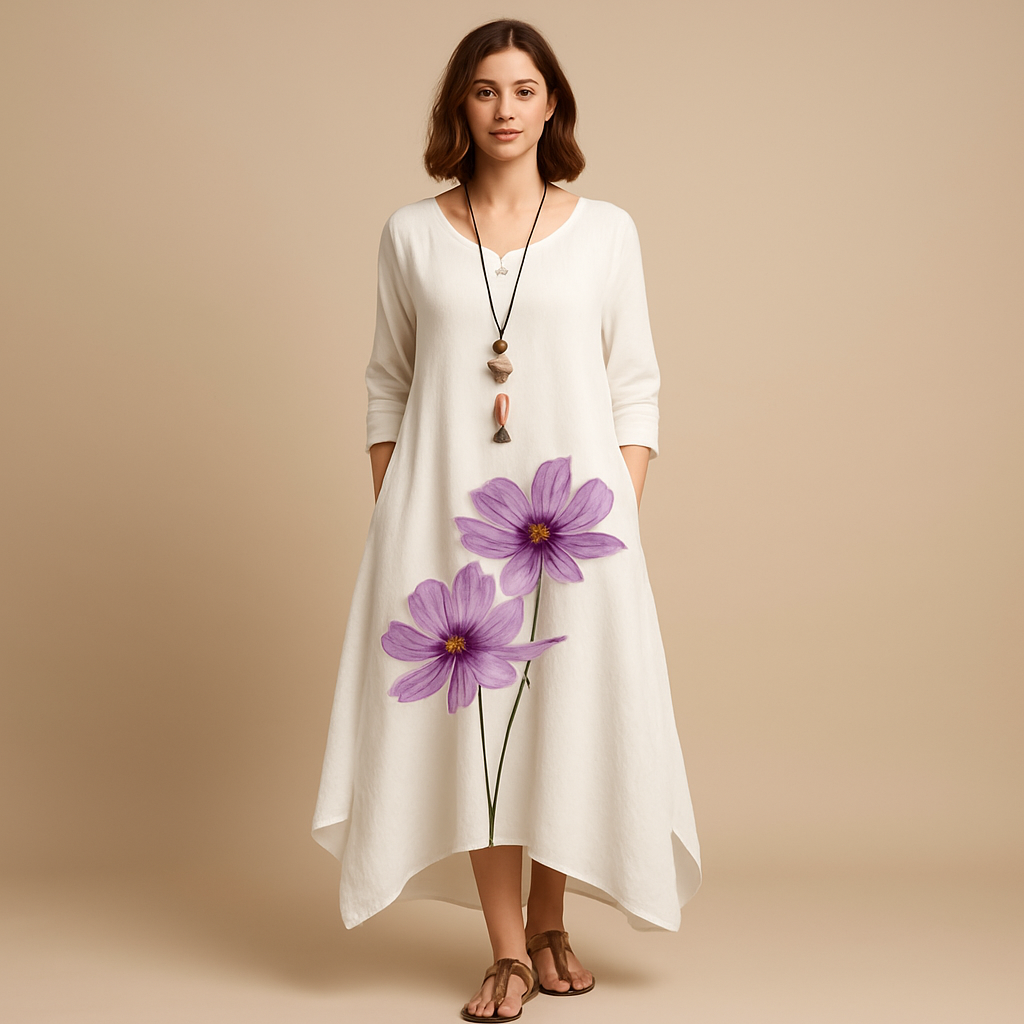Cassandre™ | Robe Coton Respirant