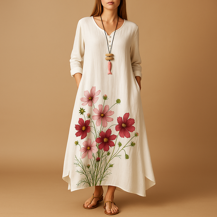 Cassandre™ | Robe Coton Respirant