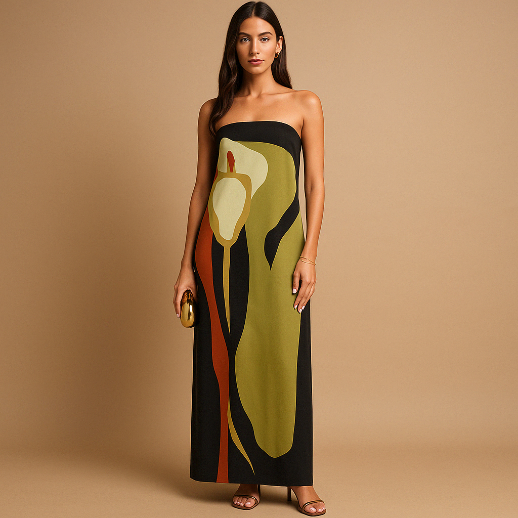 Gabrielle™ | Robe Imprimée Chic