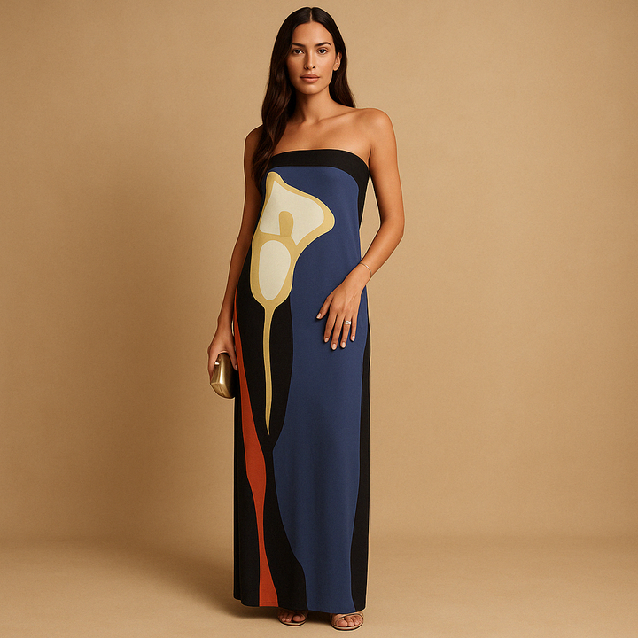 Gabrielle™ | Robe Imprimée Chic