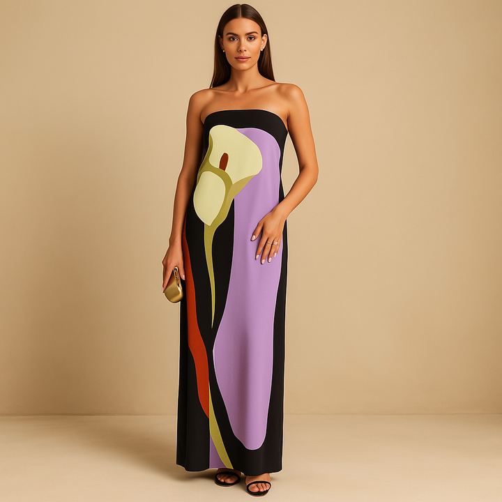 Gabrielle™ | Robe Imprimée Chic