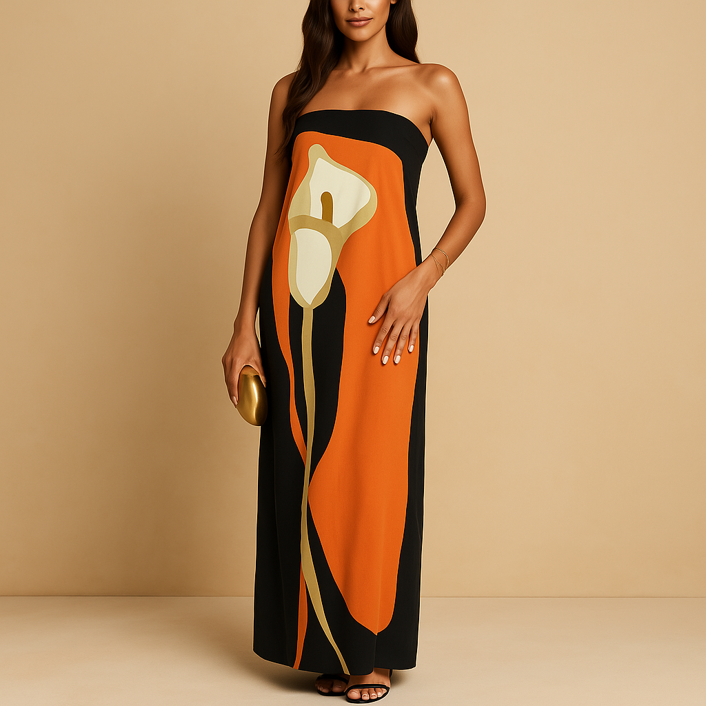 Gabrielle™ | Robe Imprimée Chic
