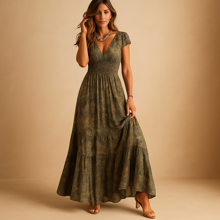 Fanny™ | Robe Maxi Florale