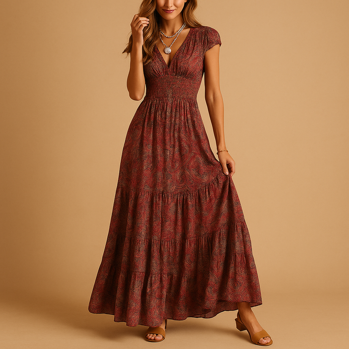 Fanny™ | Robe Maxi Florale