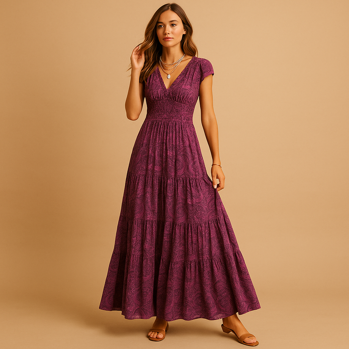 Fanny™ | Robe Maxi Florale
